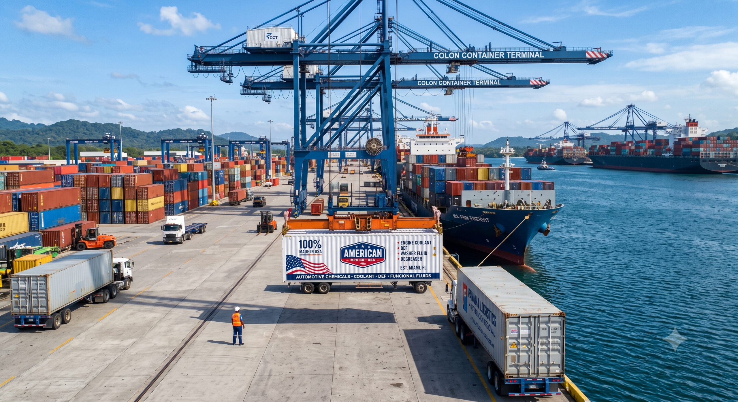 importar quimicos automotrices Republica Dominicana desde USA